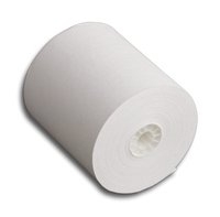 3 inch x 190 feet White Bond Printer Receipt Paper Rolls, 50 Rolls/Case
